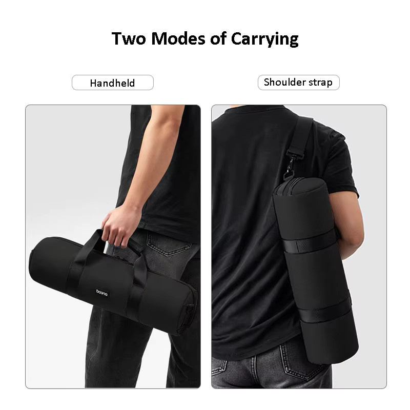 Boona Kamerastativ-Tasche als wasserdichte Reisetasche mit Schultergurt, Farbe: Schwarz, Breite: 40-55 cm - Bild 3