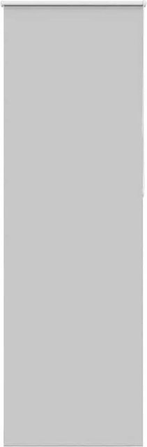 vidaXL Verdunkelungsrollo Hellgrau aus Polyester, B/H: 85 x 210 cm - Bild 1
