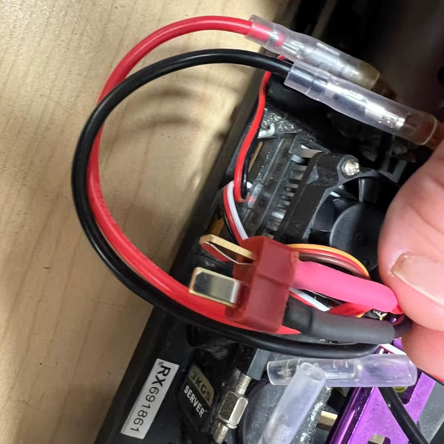 FRHY T-Stecker-Stecker-Set in Rot mit 20 Schrumpfschläuchen für RC-LiPo-Akkus, 30-teiliges Set - Bild 3
