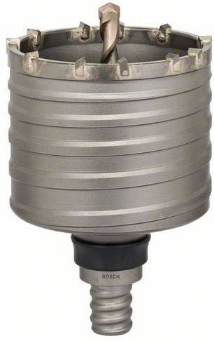 Bosch Hohlbohrkrone SDS max-9 mit Hartmetallspitzen, Farbe: Silber, B/T/H: 100 x 80 x 96 mm - Bild 1