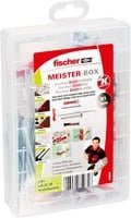 Fischer Meister-Box Rund ums Haus Befestigungsset mit 91 Dübeln und Schrauben aus Nylon - Bild 1