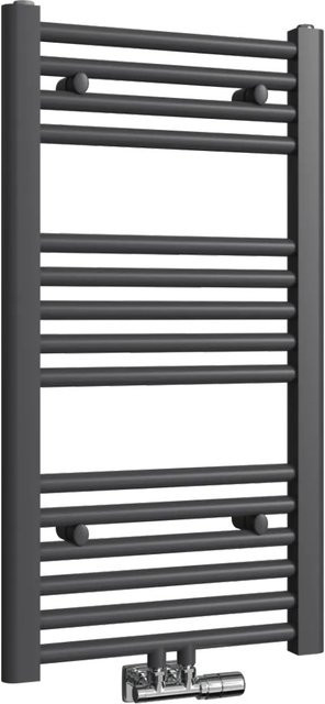 Emke Badheizkörper Handtuchwärmer Anthrazit B: 75 cm, T: 30 cm, H: 40 cm, 244W - Bild 1