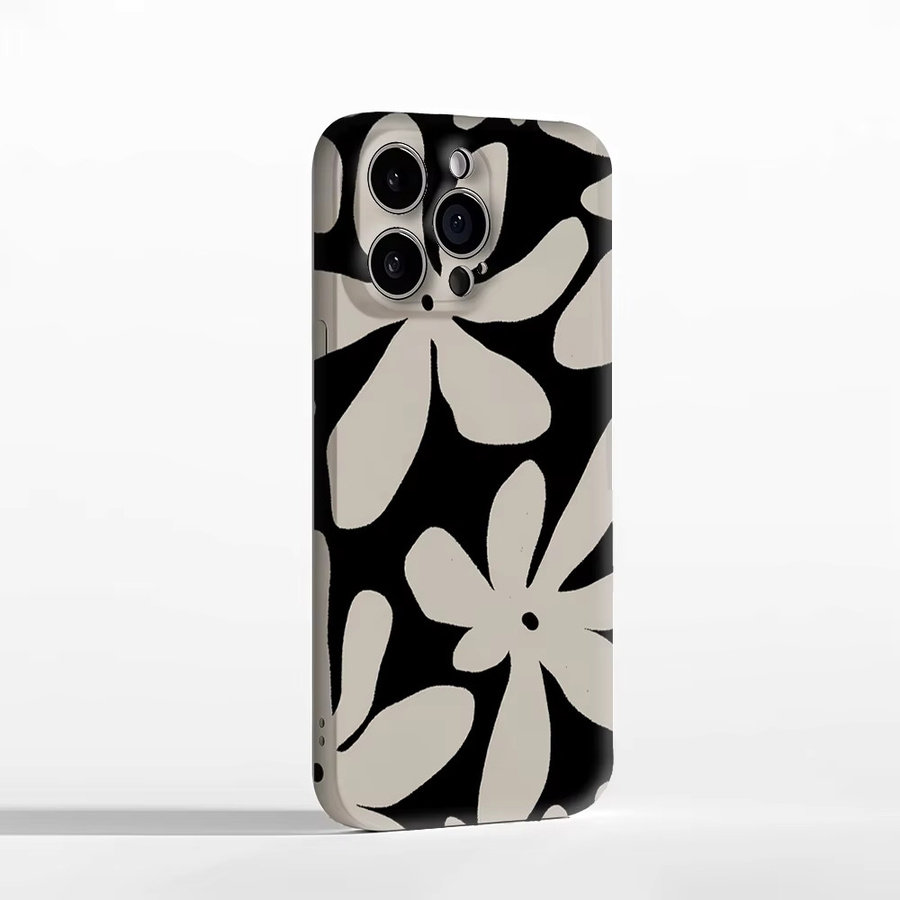 Potdemiel Robuste Magnetische Handyhülle mit grafischem Bloom Design für iPhone 17 16 15 14 13 Pro Max Plus, Mehrfarbig - Bild 2