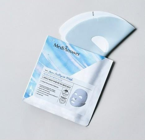 MediAnswer Pore Collagen Gesichtsmaske, Kollagen, 4 Stück - Bild 1