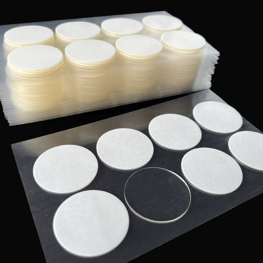 70 Stück Nano-Gel-Matten Transparentes Doppelseitiges Klebeband Rund Spurlos Abnehmbar für DIY-Basteleien und Dekorationen - Bild 6