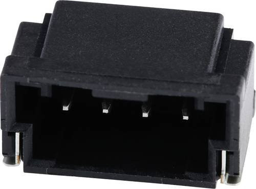 Molex Einbau-Stiftleiste Standard Schwarz 4 Polzahl mit 2mm Rastermaß auf Tape-Rolle - Bild 1