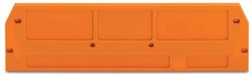 WAGO 280-373 Abschluss- und Trennplatte Orange 100 Stück - Bild 1