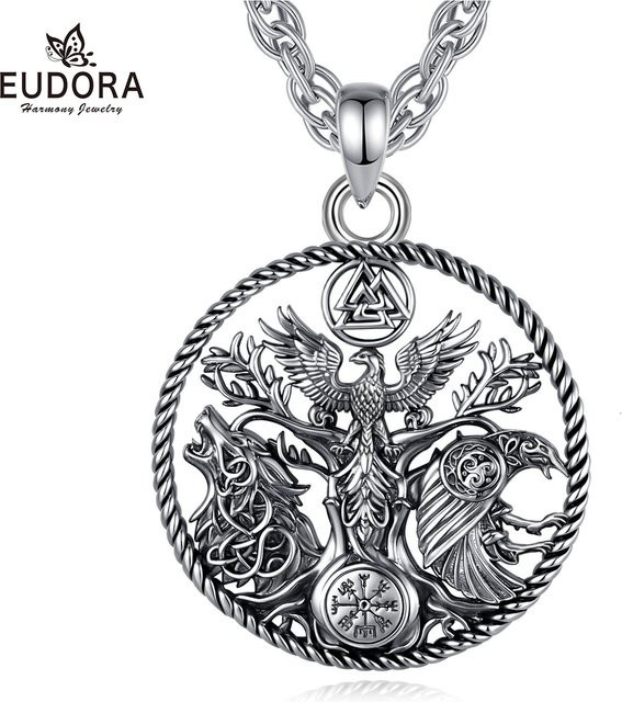 Eudora Halskette Edelstahl, Silber, Unisex - Bild 1