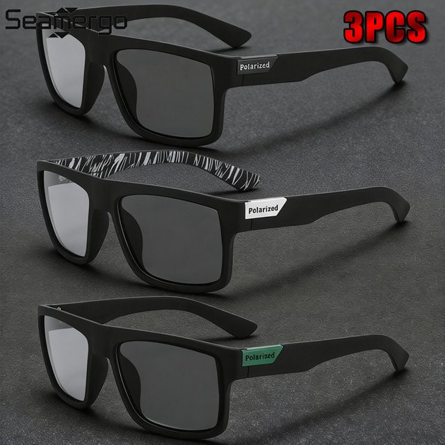 SEAMERGO Radsportbrille, Vollrand, Kunststoff, black, Unisex - Bild 1