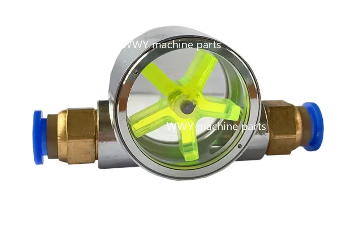 Durchflussmesser für Wasserkühlung als Monitor für Spindelmotoren, transparente Kühlanzeige mit 6/8/10/12/16 mm Anschluss - Bild 3