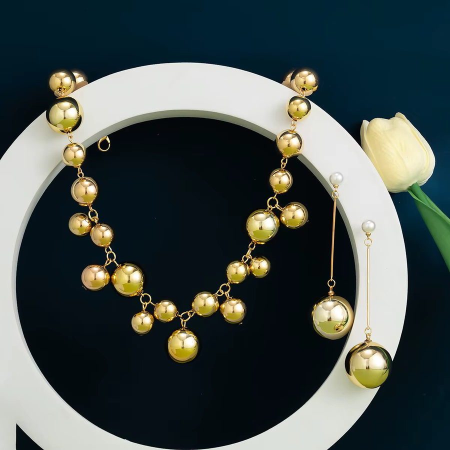 Ingemark Schmuck Set, Acryl, Gold, Damen - Bild 3