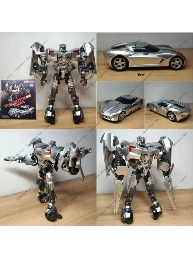 Hasbro BMB Transformation LS08 LS-08 Siswipe Horizontal Cannon Corvet Assassin CA-01 Mol, Actionfigur, Roboter, ab 14 Jahre - Bild 4