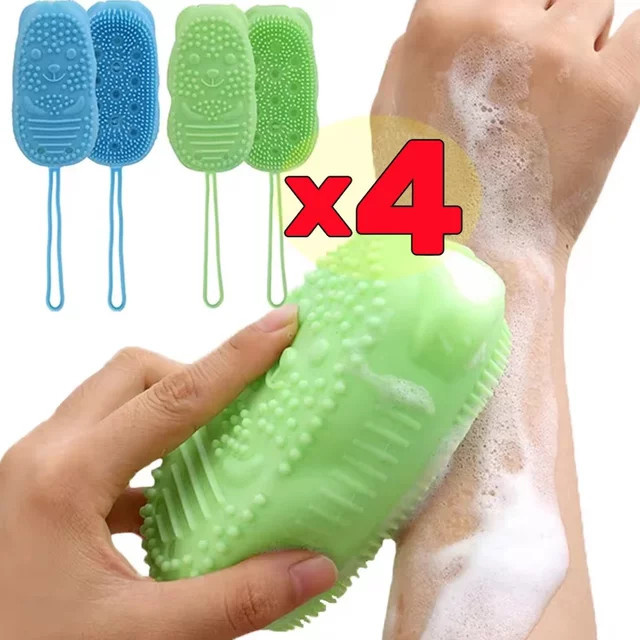 Körper Peeling Schwamm, Silikon Bad Pinsel, Unisex - Bild 1
