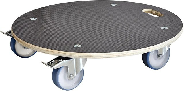 Wagner Kübelroller MaxiGrip Transporthilfe in Braun Ø 58 cm - Bild 1