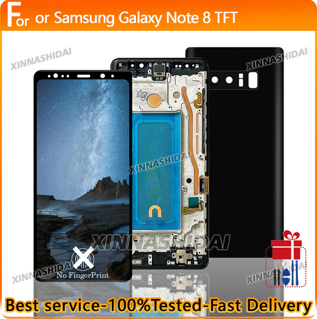 Samsung Galaxy Note 8 LCD Display mit Touch Screen Digitizer Ersatzteil für N9500 N950D N950F in Schwarz oder Gold - Bild 1