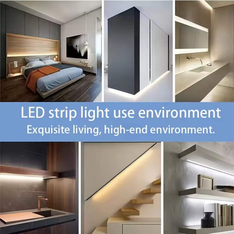 KcoiiFun USB LED-Streifen Warmweiß für TV-Hintergrundbeleuchtung und dekorative Beleuchtung - Bild 5