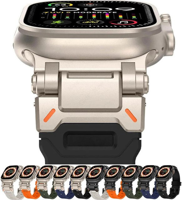 FancyWrist Uhrenarmband Silikon, Titan, Unisex - Bild 1