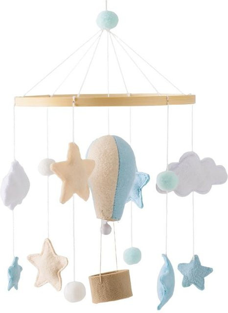 Binchi Outdoor Product Baby Mobile Bettglocke, Musikalisches Rasseln, Filz, ab 0 Jahre - Bild 1