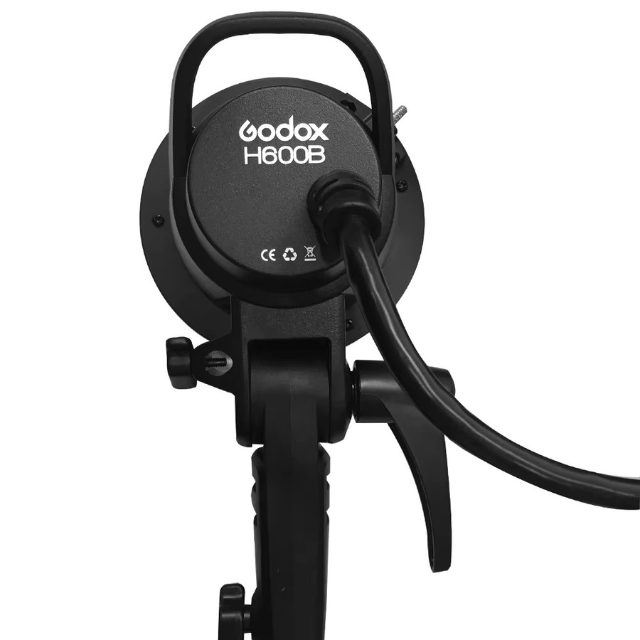 Godox H600B Bowens-Halterung für AD600B und AD600BM Wireless Studio Strobe Flash in Schwarz - Bild 4