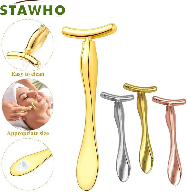STAWHO Augencreme-Applikator-Rollenwerkzeug, Gesichtsmassagegerät, Unisex - Bild 1