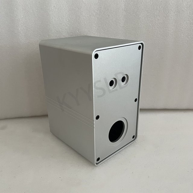 KYYSLB Aluminium Lautsprecher Gehäuse DIY Shell für Home Audio HIFI in Silber - Bild 1