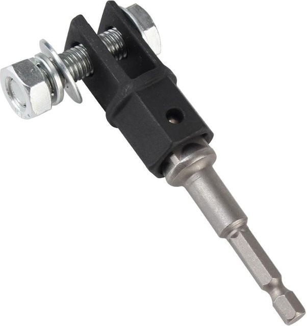 LEEPEE Adapter-Set für Scherenwagenheber mit 1/2 Zoll Antrieb, Schwarz - Bild 1