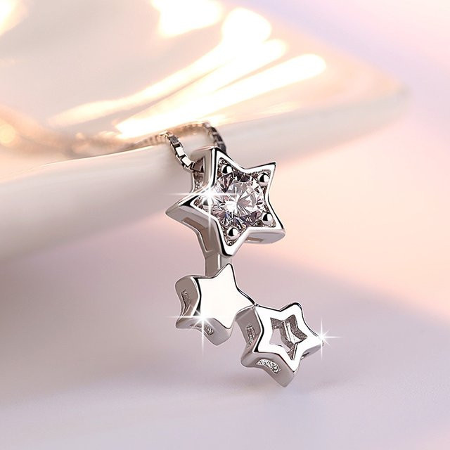SAY Halskette 925 Silber, Zirkonia, Damen - Bild 1