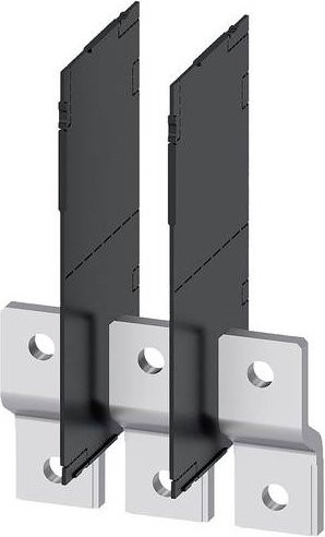 Siemens 3VA9483-0QB00 Anschlusszubehör Schwarz B: 12,7 cm, T: 8,72 cm - Bild 1