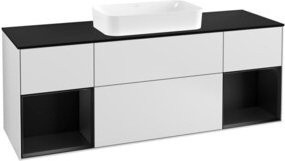 Villeroy & Boch Waschtischunterschrank Finion mit Abdeckplatte, Blau und Weiß, B/T/H: 160 x 60 cm - Bild 1