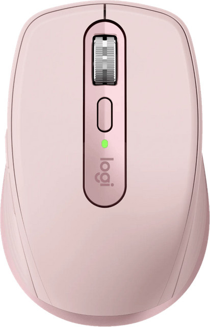 Logitech MX Anywhere 3S Kompakt Bluetooth Maus in Pink - Bild 1