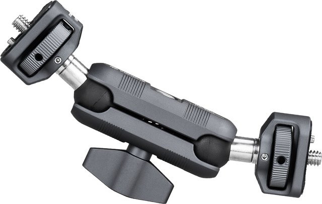 FANAUE Kamerahalterung aus Aluminiumlegierung mit 20 mm Kugelkopf, Verbindungsstange und Magischem Arm in Schwarz - Bild 1