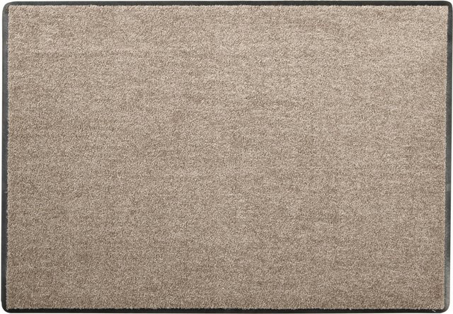 Rutschhemmende Fußmatte Salonloewe in Sand und Beige aus Polyamid - Bild 1
