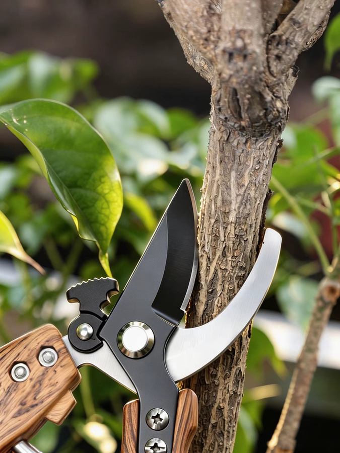 NIUXIANG Gartenschere für die Gartenpflege als scharfe Astschere für Obstbäume und Bonsais - Bild 4