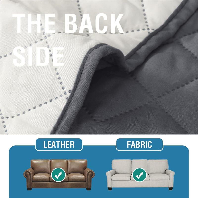Yiran Furniture Armlehnenbezüge Set mit Aufbewahrungstasche aus Polyester für Sofa und Stuhl, 2er-Set - Bild 2