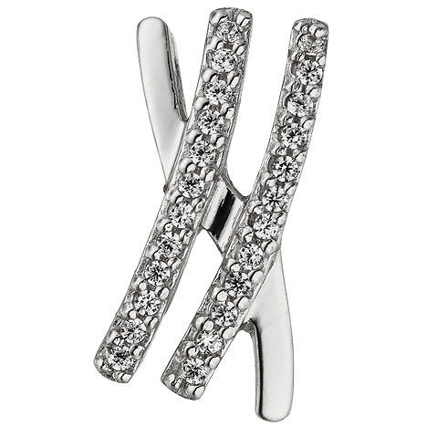 Colfem Anhänger 925 Sterling Silber, 24 Zirkonia - Bild 1