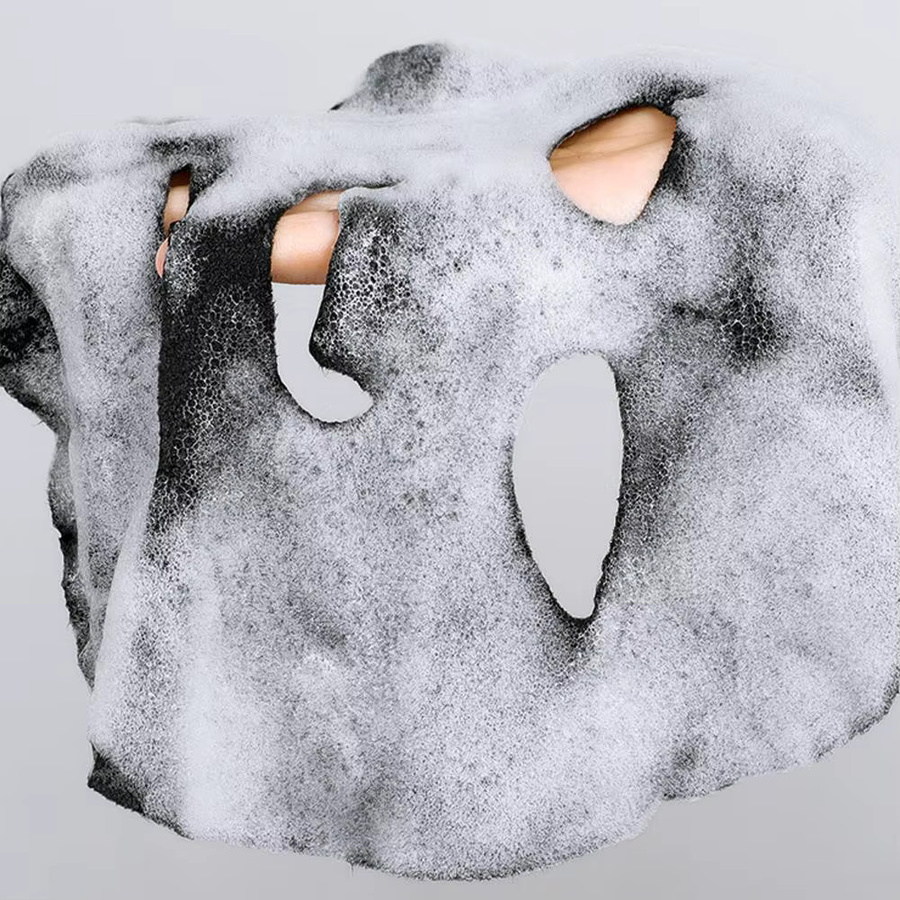 MERCILEN Breath Bubble Mask Bambuskohle-Schwarzmaske für das Gesicht - Bild 4