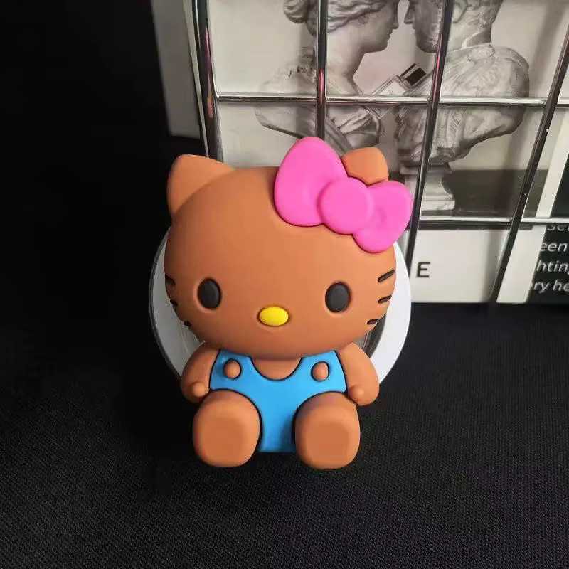 Sanrio Hello Kitty 3D Magnetischer Griptok für MagSafe iPhone Handyhalterung und Ständer in Pink - Bild 2