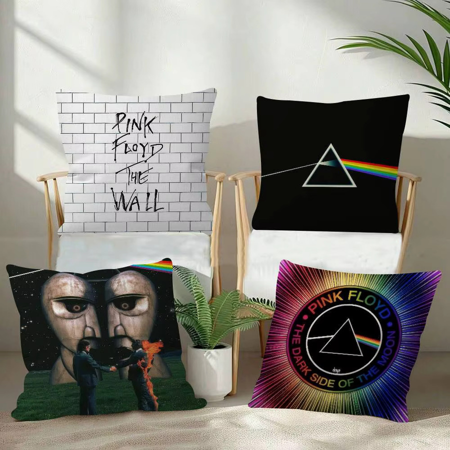 Pinker Pink Floyd Kissenbezug aus Polyester, Dekorative Kissenhülle für dein Sofakissen, B/H: 30 x 50 cm - Bild 2