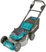Makita Akku-Rasenmäher DLM534Z 2x18V mit 53 cm Schnittbreite in Blau/Schwarz - Bild 1