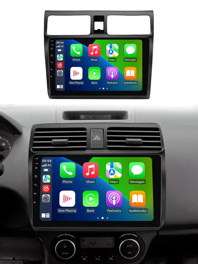NAVIFANS Android Autoradio mit Carplay und GPS für Suzuki Swift 2003 - 2010, 2 DIN Multimedia Player, Schwarz - Bild 4