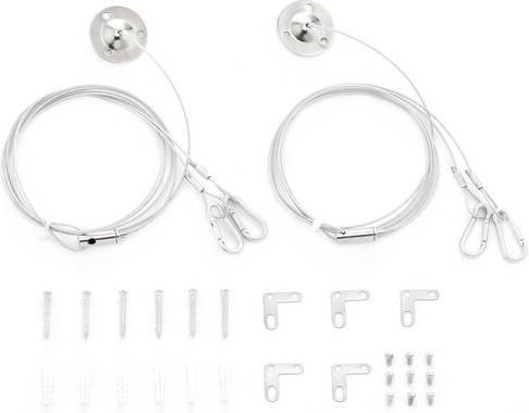 Opple LEDPan Befestigungsset aus Metall in Silber - Bild 1
