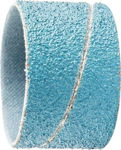PFERD Zirkon Schleifhülse GSB Zylindrisch Körnung 60 für hohen Abtrag auf Stahl, Durchmesser: 38 mm, Höhe: 25 mm, 100 Stück - Bild 1