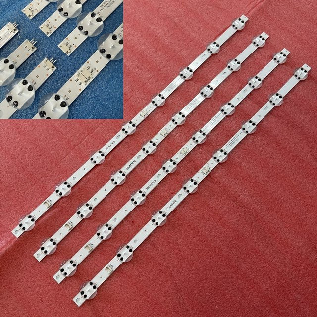 LED-Hintergrundbeleuchtungsstreifen mit 8 LEDs in Weiß für TV-Modelle 55UM7610PLB, 55UM73/75, 55UM7340, 55UM7650PSB, 55UM7470PSA, 55UM7520PSB und 55UM7300AUE - Bild 1