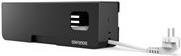 Compulocks Security Power Strip EU Steckdosenleiste mit 5 Steckplätzen Schwarz - Bild 1