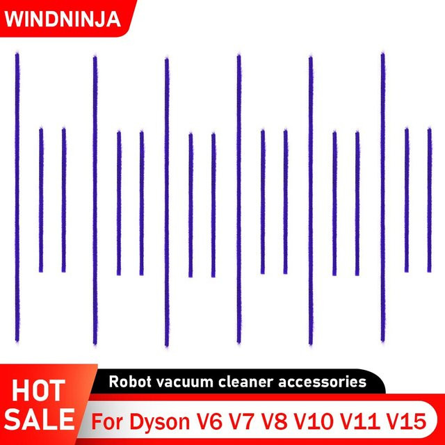 Weiche Plüschstreifen für Dyson Staubsauger Bodenbürste als Ersatzteil für V6 V7 V8 V10 V11 V15 - Bild 1