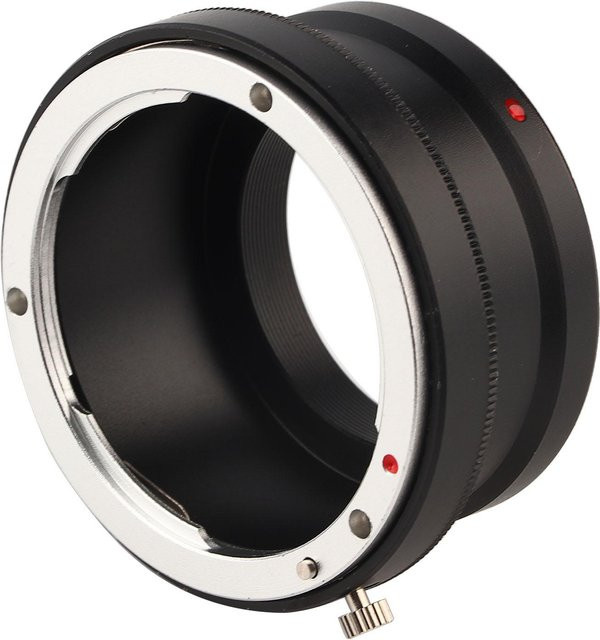 DIYelecs Ai fX Metallobjektivadapterring für AI-Mount-Objektive passend für Fuji FX Spiegellose Kameras, Schwarz - Bild 1
