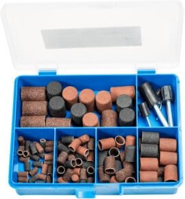 PFERD TOOLS POLICAP Schleifkappen-Set PCS110 Zylinderform Korund für universelle Anwendung - Bild 1