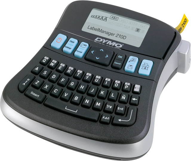 DYMO LabelManager 210D+ Beschriftungsgerät Komplett-Set mit SoftCase und Schriftbandkassette - Bild 4