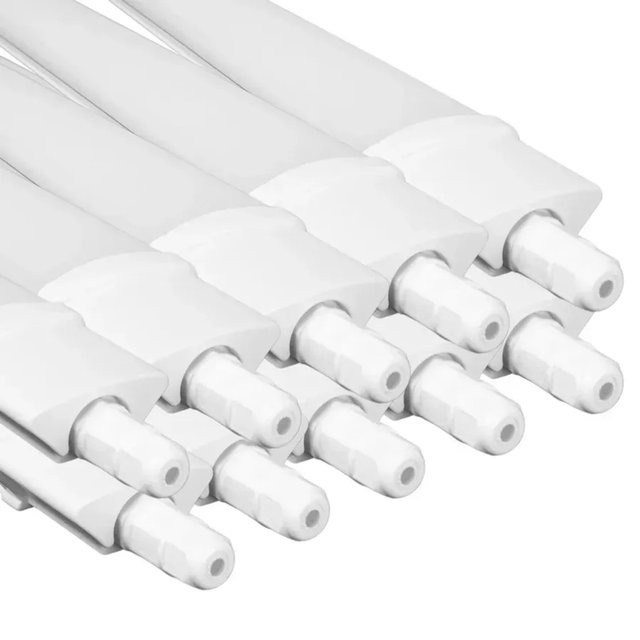 LUXULA 10er-Set LED Feuchtraumleuchten, 36W, 4000K Neutralweiß, IP65, Farbe: Weiß, Länge: 120 cm - Bild 1