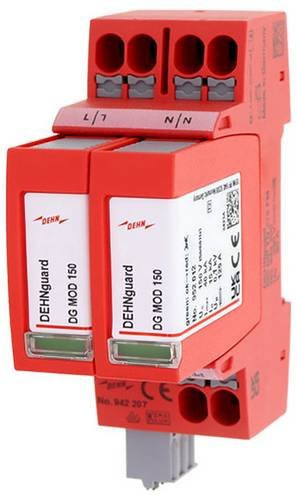 DEHN 942207 Überspannungsableiter in Rot - Bild 1